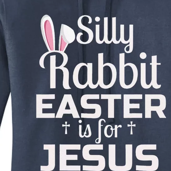 Easter Rabbit Easter Is For Jesus Women Women's Pullover Hoodie