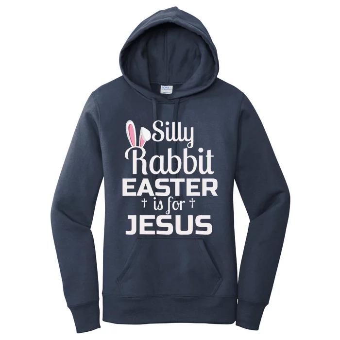 Easter Rabbit Easter Is For Jesus Women Women's Pullover Hoodie