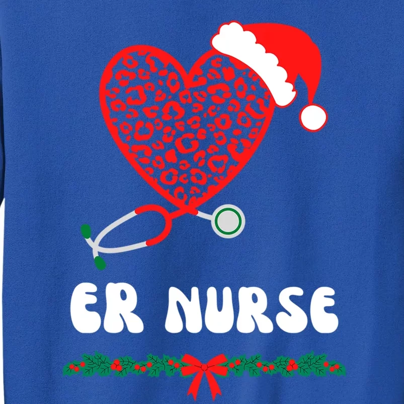 Emergency Room Er Nurse Christmas Holidays Xmas Nursing Funny Gift Sweatshirt