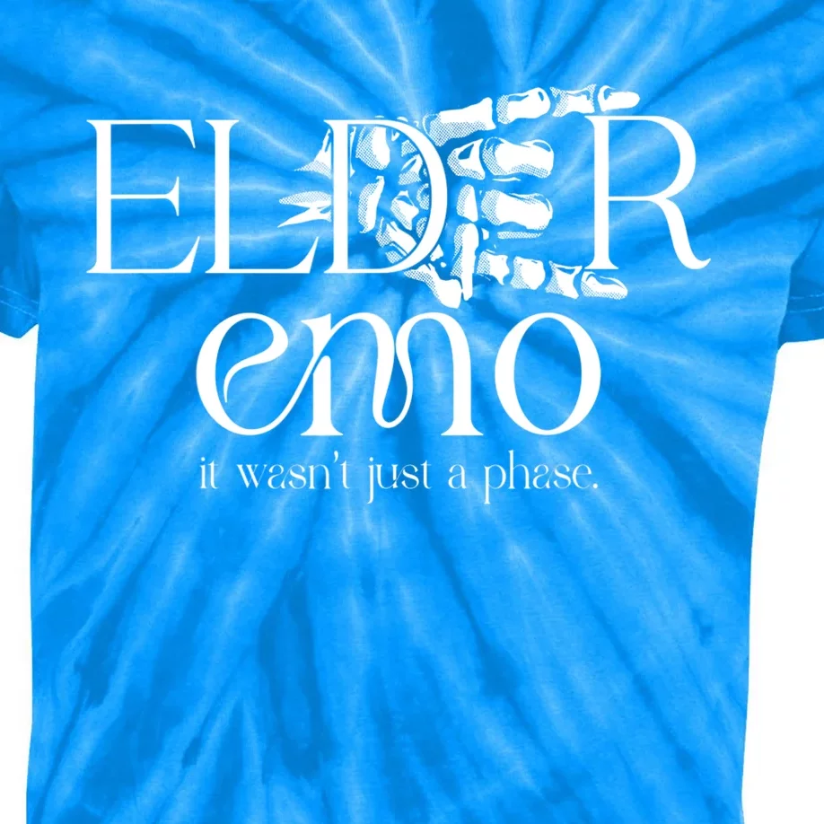 Emo Rock Elder Emo Ska Pop Punk 2000s Music Kids Tie-Dye T-Shirt