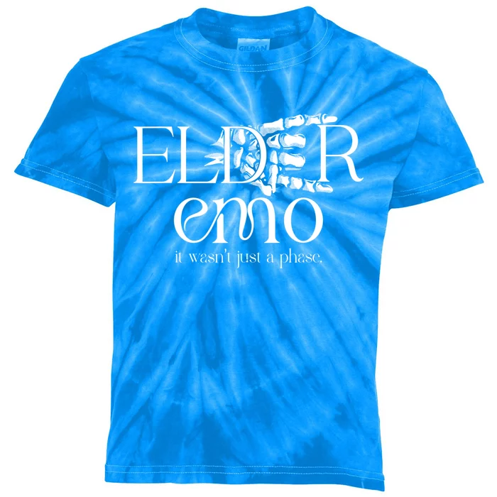 Emo Rock Elder Emo Ska Pop Punk 2000s Music Kids Tie-Dye T-Shirt