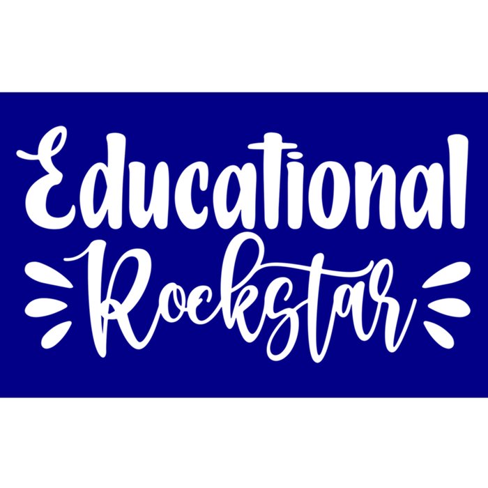 Educational Rockstar Funny Graphic Teacher Tee Gift Bumper Sticker