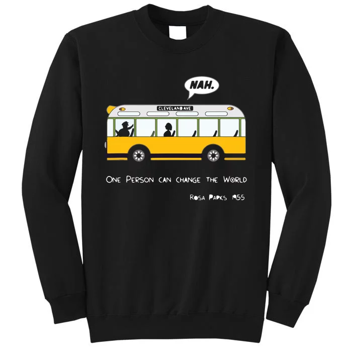 Equality Rosa Freedom Civil Rights Parks Afro Tall Sweatshirt