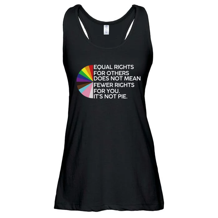 Equal Rights For Others Its Not Pie Lgbt Ally Pride Month Ladies Essential Flowy Tank