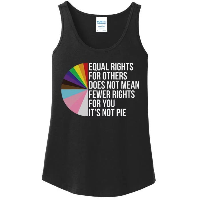 Equal Rights For Others Does Not Mean Fewer Rights Lgbt Ladies Essential Tank