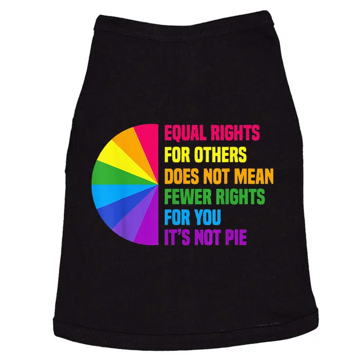 Equal Rights For Others Does Not Mean Fewer Rights For You Doggie Tank