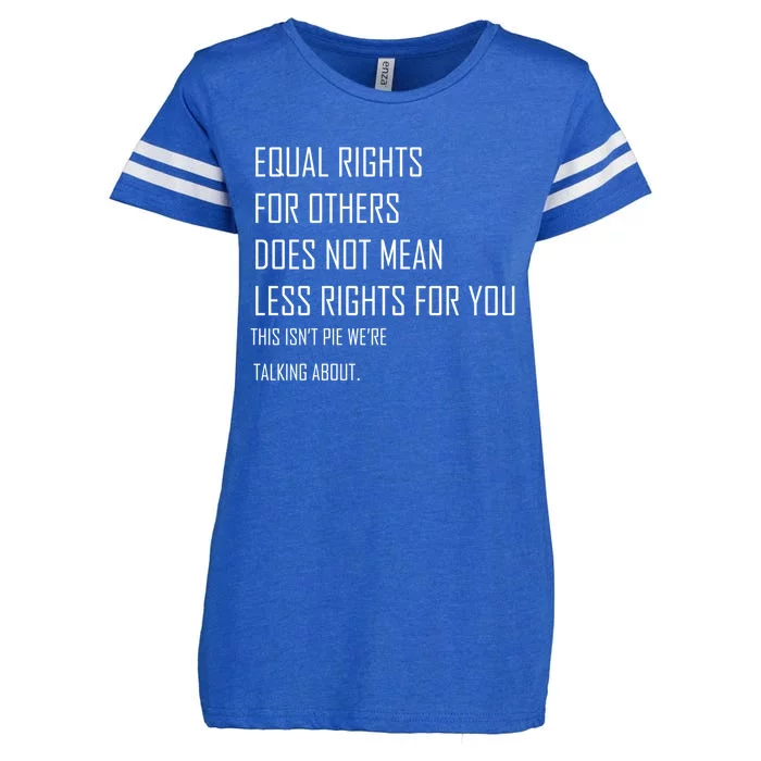 Equal Rights Gift Enza Ladies Jersey Football T-Shirt