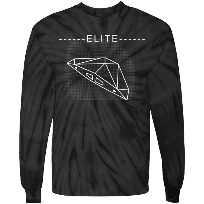 Elite Retro Gaming Tie-Dye Long Sleeve Shirt