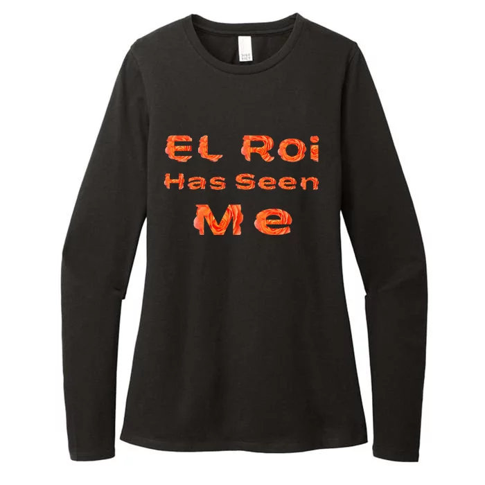 El Roi Has Seen Me Nsppd Morning Prayer Womens CVC Long Sleeve Shirt