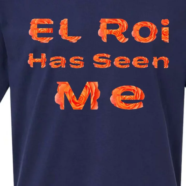 El Roi Has Seen Me Nsppd Morning Prayer Sueded Cloud Jersey T-Shirt