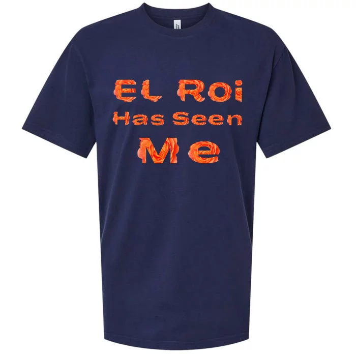 El Roi Has Seen Me Nsppd Morning Prayer Sueded Cloud Jersey T-Shirt