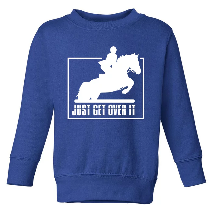 English Riding Hunter Jumper Horse Riding Gift Toddler Sweatshirt