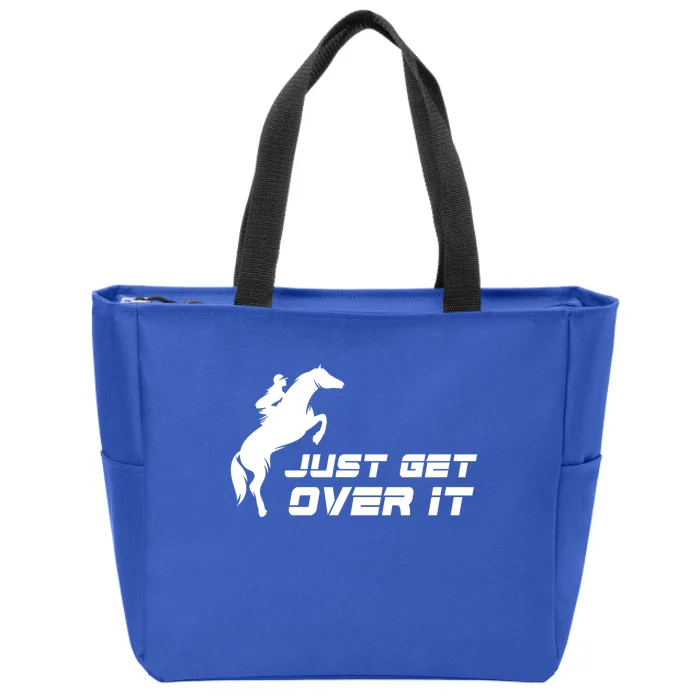 English Riding Hunter Jumper Horseback Riding Gift Zip Tote Bag