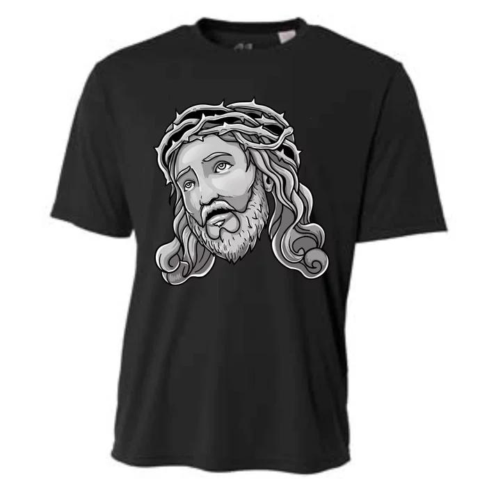 Easter Resurrection Jesus Christ Passion Christian Catholic Gift Cooling Performance Crew T-Shirt