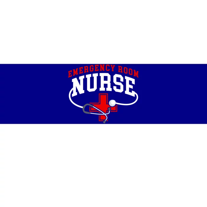 Emergency Room Nurse (Er) Gift Crewneck Gift Bumper Sticker