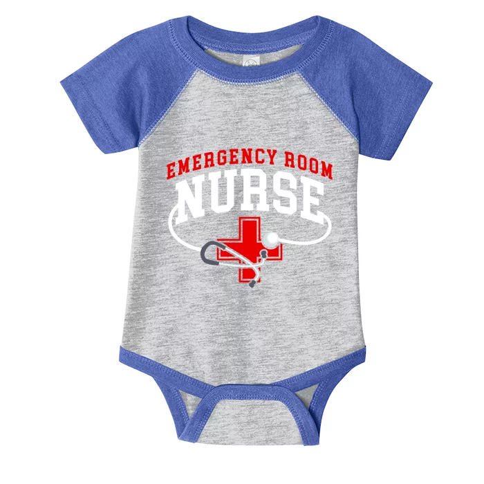 Emergency Room Nurse (Er) Gift Crewneck Gift Infant Baby Jersey Bodysuit