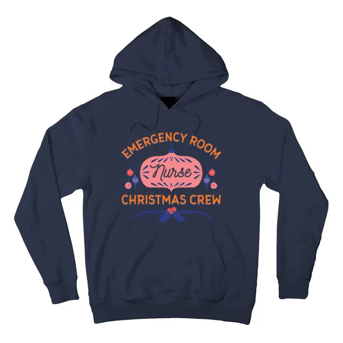 Emergency Room Nurse Christmas Crew Tall Hoodie