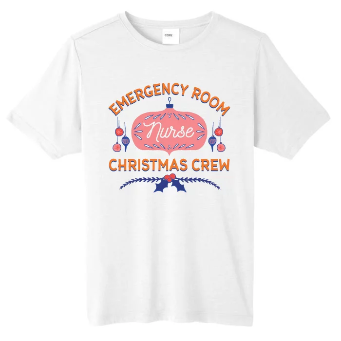 Emergency Room Nurse Christmas Crew ChromaSoft Performance T-Shirt