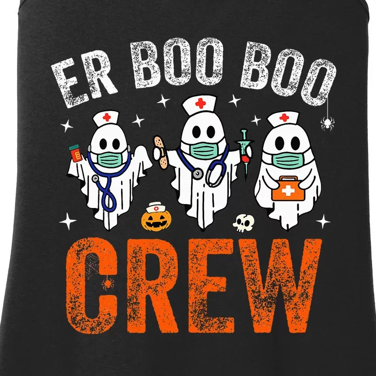 Emergency Room Nurse Crew Funny Halloween ER Nurse Costume Ladies Essential Tank