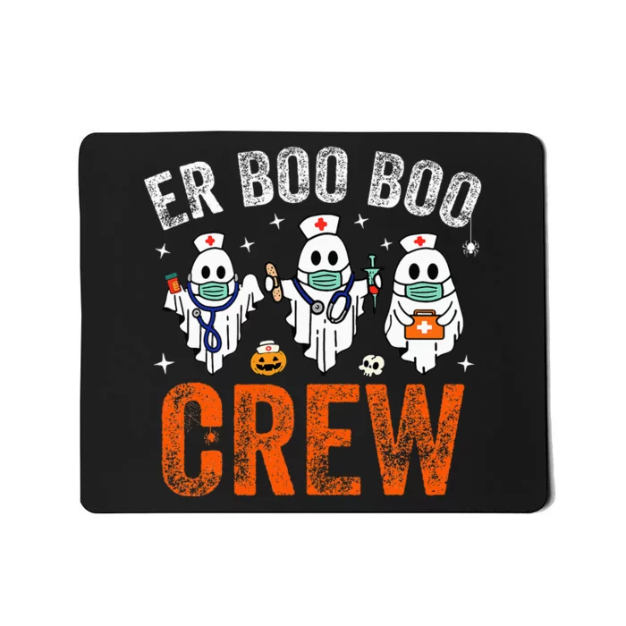 Emergency Room Nurse Crew Funny Halloween ER Nurse Costume Mousepad