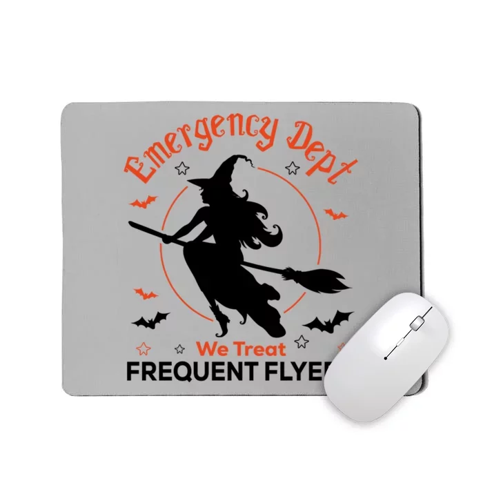 Emergency Room Nurse Halloween Costume Ed Er Nursing School Gift Mousepad