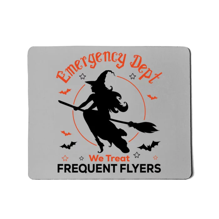 Emergency Room Nurse Halloween Costume Ed Er Nursing School Gift Mousepad