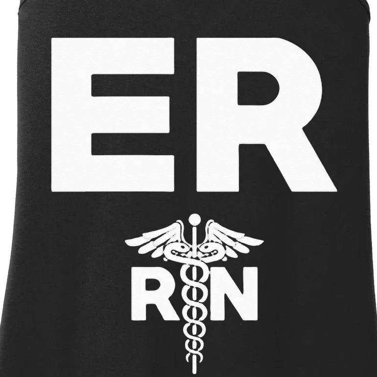 Emergency Room Registered Nurse Hospital RN Staff Ladies Essential Tank