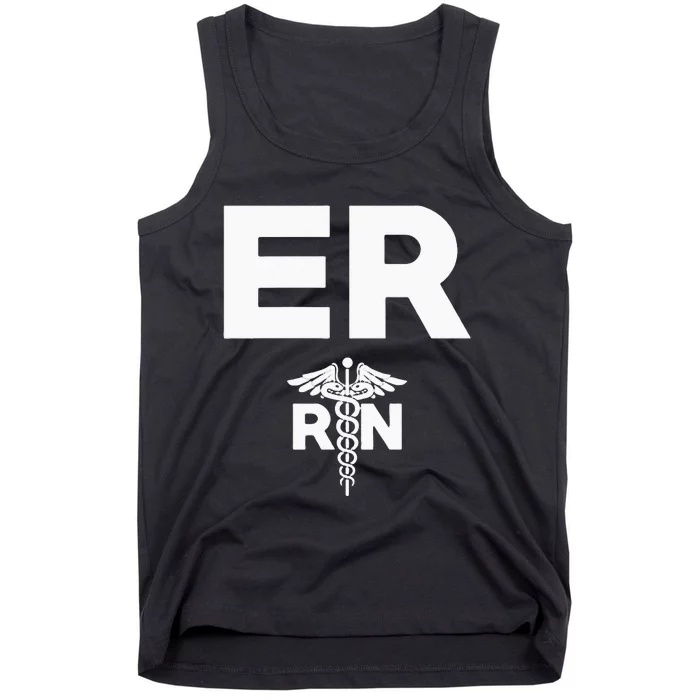 Emergency Room Registered Nurse Hospital RN Staff Tank Top