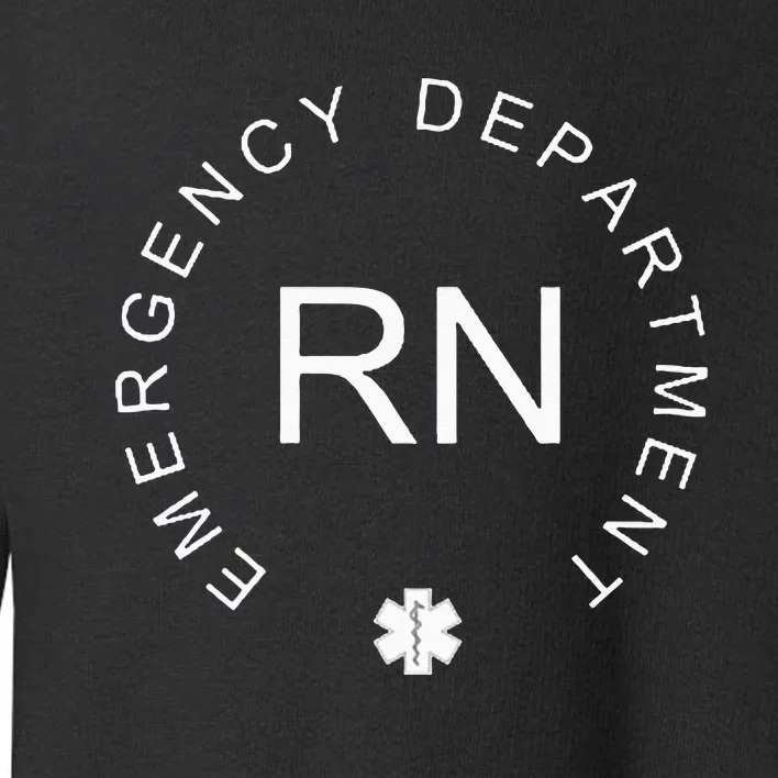 Emergency Room Registered Nurse Hospital RN Staff Toddler Sweatshirt