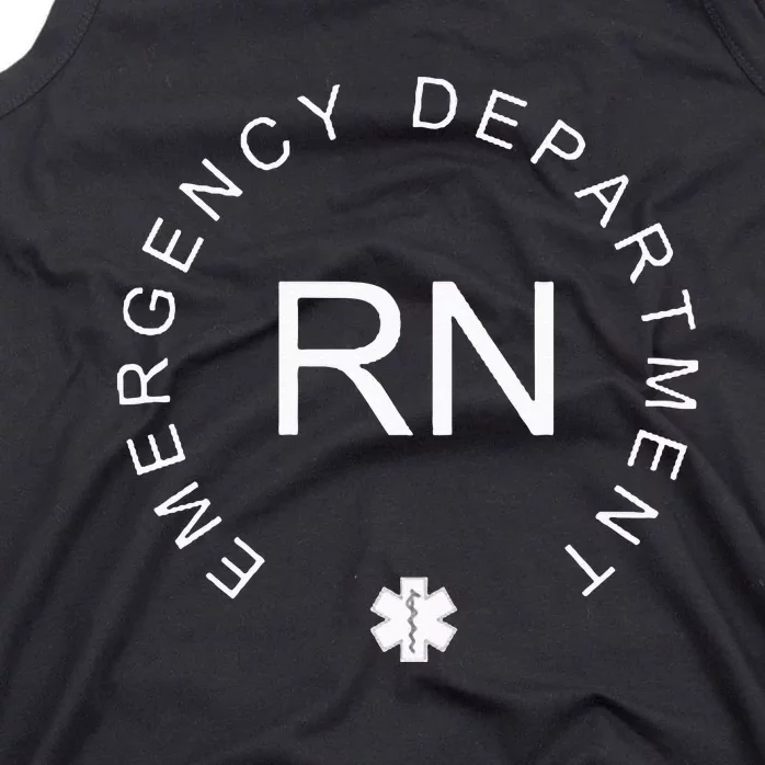 Emergency Room Registered Nurse Hospital RN Staff Tank Top