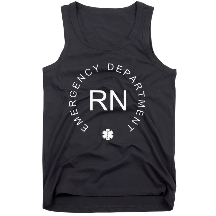 Emergency Room Registered Nurse Hospital RN Staff Tank Top