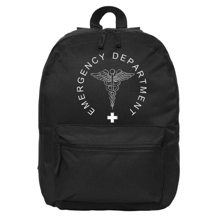 Emergency Room Registered Nurse Hospital RN Staff 16 in Basic Backpack