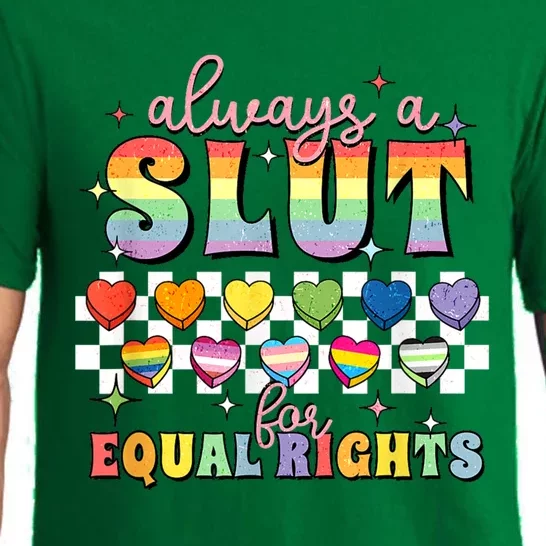 Equal Rights Rainbow Pride Rights Lgbtq Pajama Set