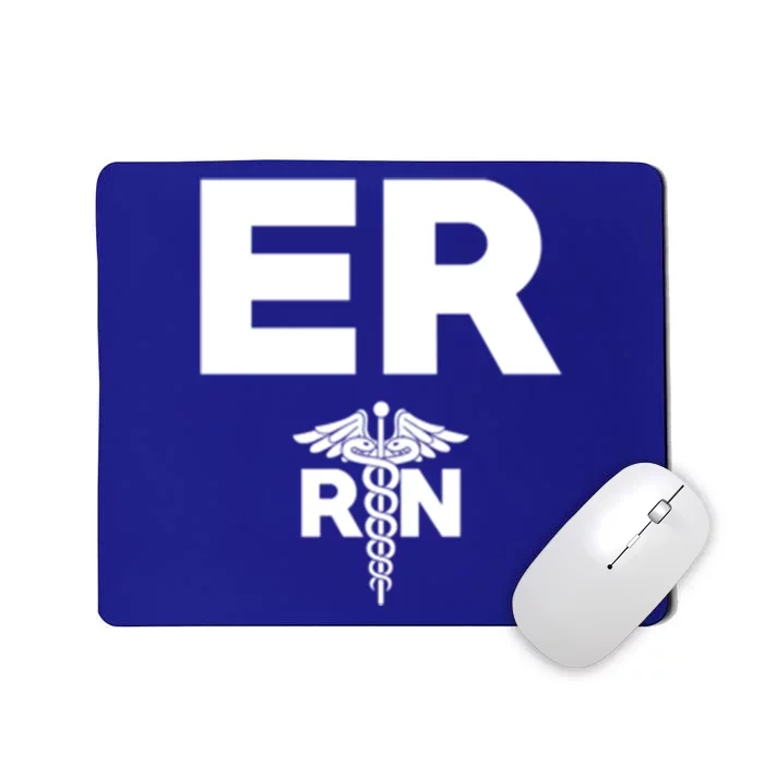 Emergency Room Registered Nurse Hospital Rn Staff Cool Gift Mousepad