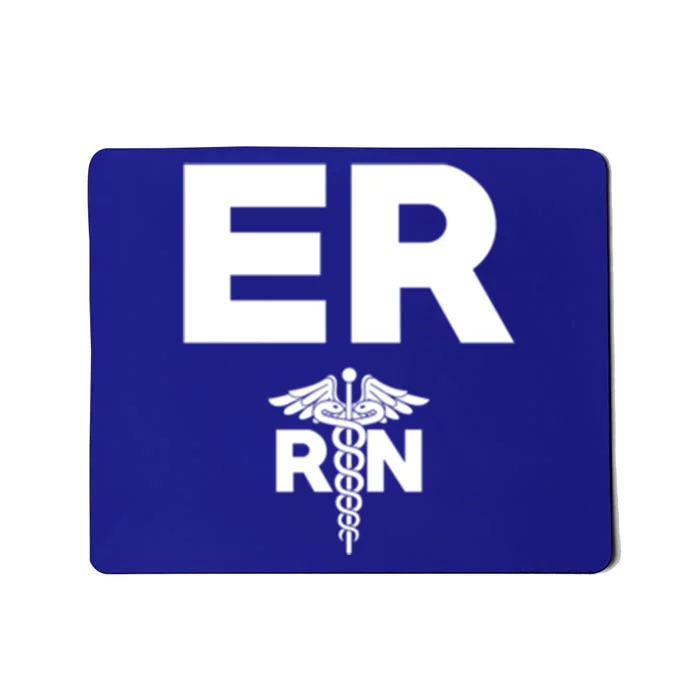 Emergency Room Registered Nurse Hospital Rn Staff Cool Gift Mousepad