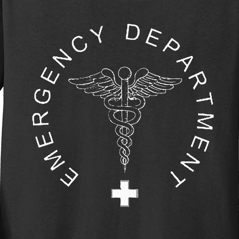 Emergency Room Registered Nurse Kids Long Sleeve Shirt