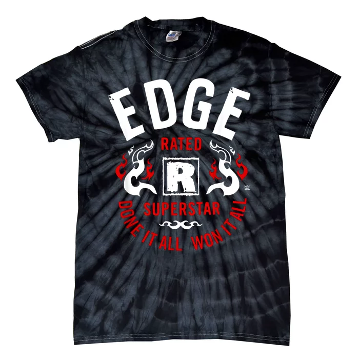 Edge Rated R Superstar Done It All Won It All Wrestler Tie-Dye T-Shirt