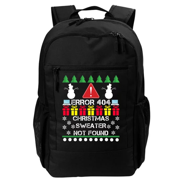 ERROR 404 Christmas Sweater Not Found Daily Commute Backpack