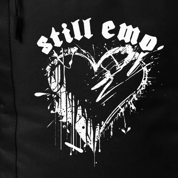 Emo Rock Still Emo 2000s Emo Ska Pop Punk Band Music Daily Commute Backpack