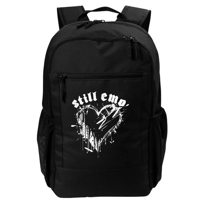 Emo Rock Still Emo 2000s Emo Ska Pop Punk Band Music Daily Commute Backpack