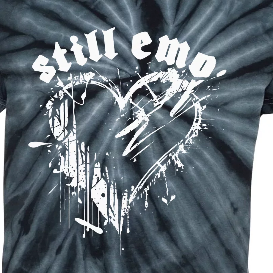 Emo Rock Still Emo 2000s Emo Ska Pop Punk Band Music Kids Tie-Dye T-Shirt