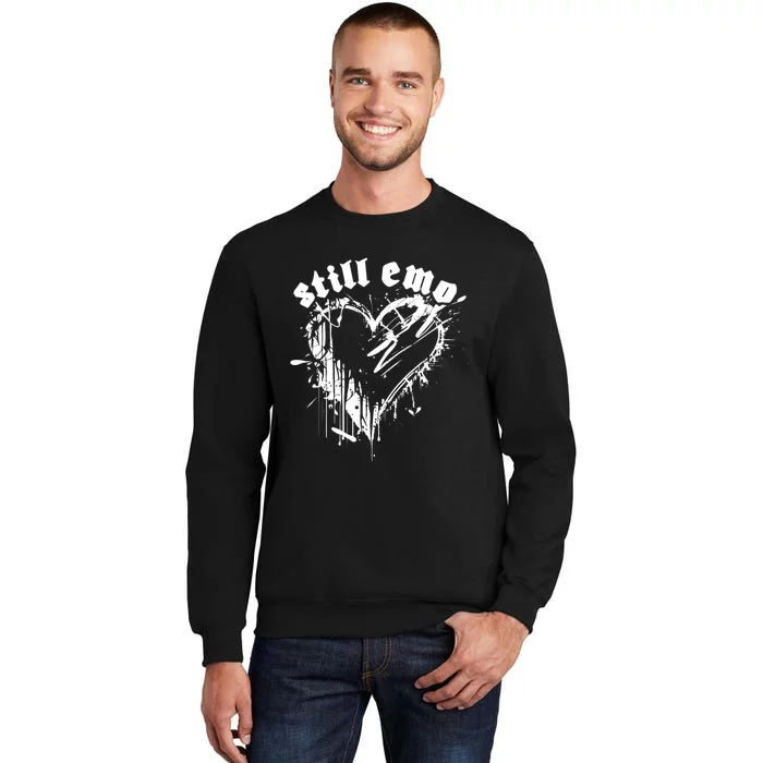 Emo Rock Still Emo 2000s Emo Ska Pop Punk Band Music Sweatshirt