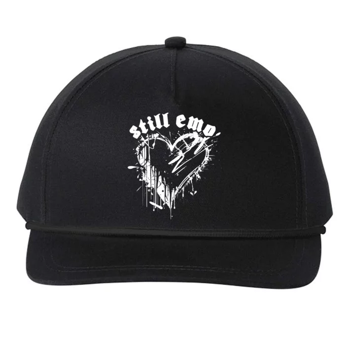 Emo Rock Still Emo 2000s Emo Ska Pop Punk Band Music Snapback Five-Panel Rope Hat