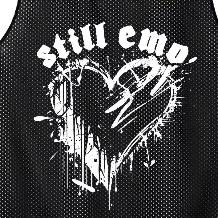 Emo Rock Still Emo 2000s Emo Ska Pop Punk Band Music Mesh Reversible Basketball Jersey Tank