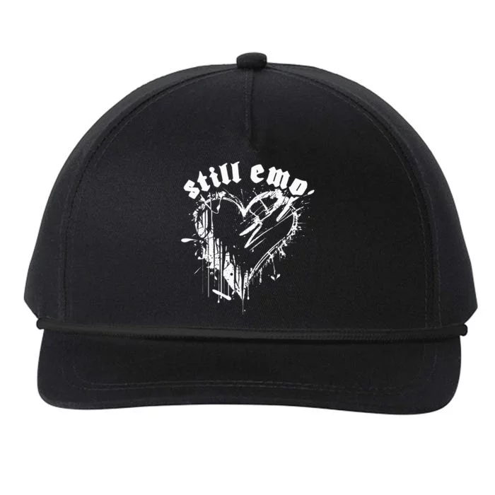 Emo Rock Still Emo 2000s Emo Ska Pop Punk Band Music Snapback Five-Panel Rope Hat