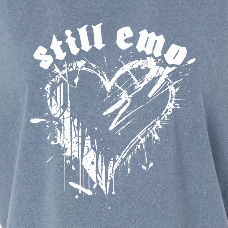 Emo Rock Still Emo 2000s Emo Ska Pop Punk Band Music Garment-Dyed Women's Muscle Tee