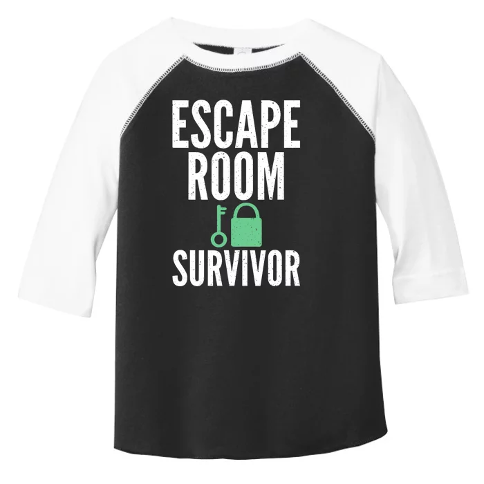 Escape Room Survivor Toddler Fine Jersey T-Shirt