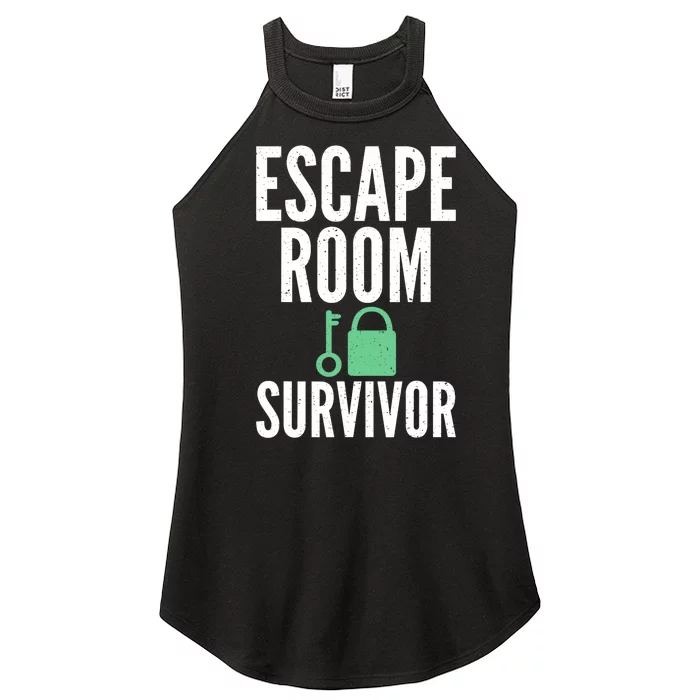 Escape Room Survivor Women’s Perfect Tri Rocker Tank