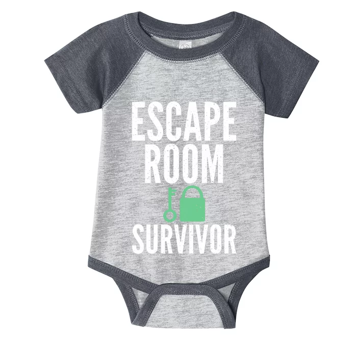 Escape Room Survivor Infant Baby Jersey Bodysuit