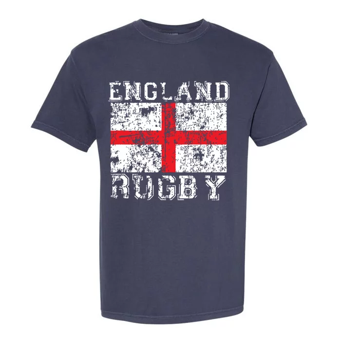 England Rugby Shirts England Flag England Jersey Men Women Garment-Dyed Heavyweight T-Shirt